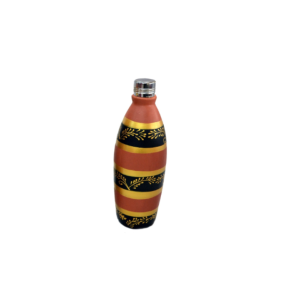 Clay Painted Bottle